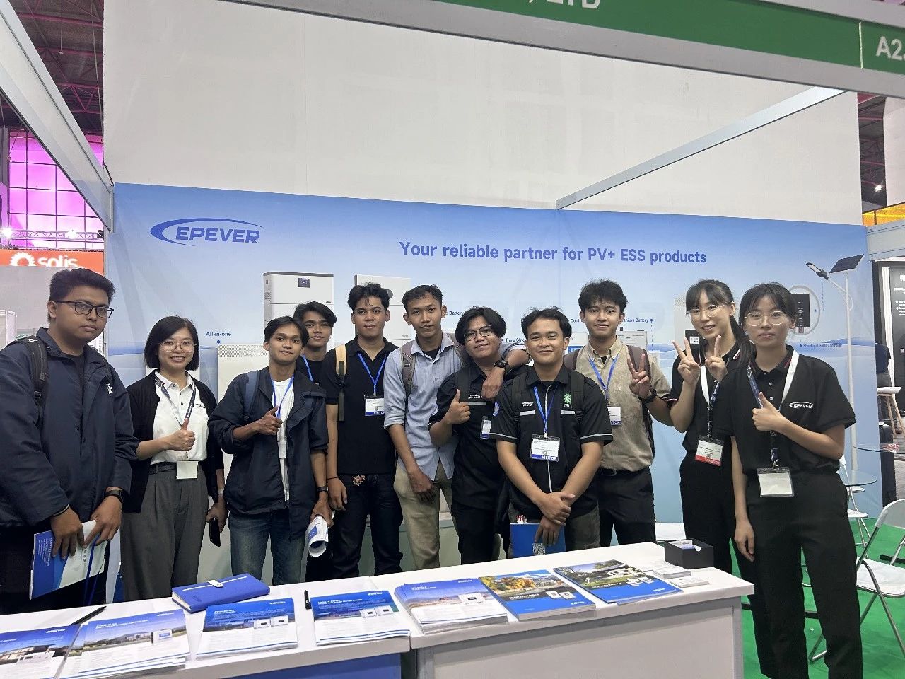 追光之旅丨匯能精電亮相印尼Solartech Indonesia 2024
